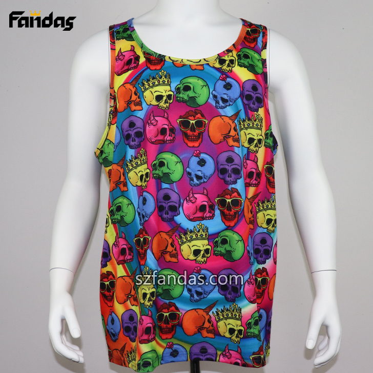  Sublimated Singlets And Training Vest Tank Top