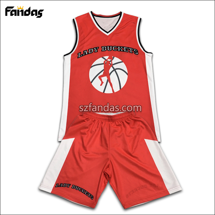Wholesale custom basketball apparel Sublimation Basketball uniform Jersey ​