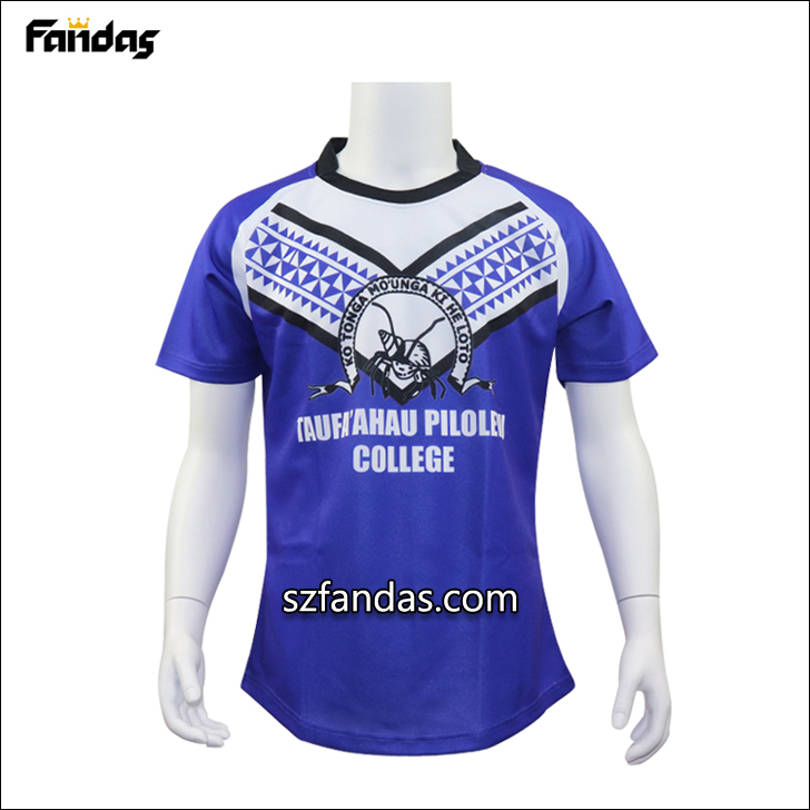High quality rugby shirt new zealand rugby jersey 