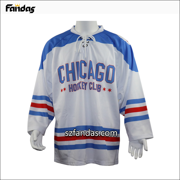 Reversible hockey jersey custom sublimation ice hockey wear